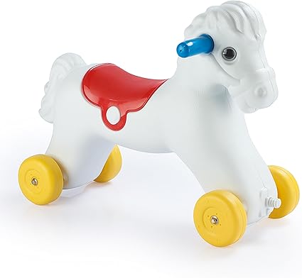 Dolu Cavallo a Dondolo Con Ruote 12m+