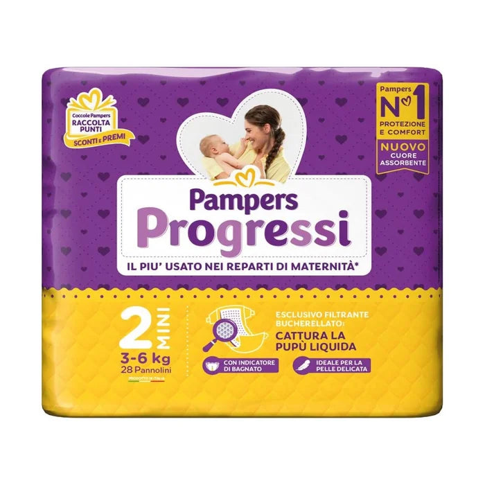 Pampers Progressi Taglia 2