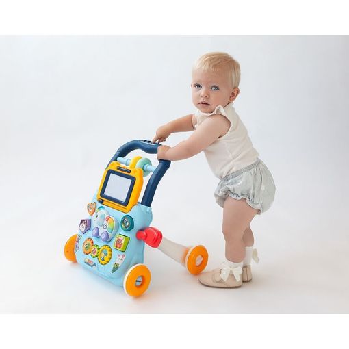 Kiokids Cavalcabile educativo Primi Passi azzurro - Farmasanitaria DuDù