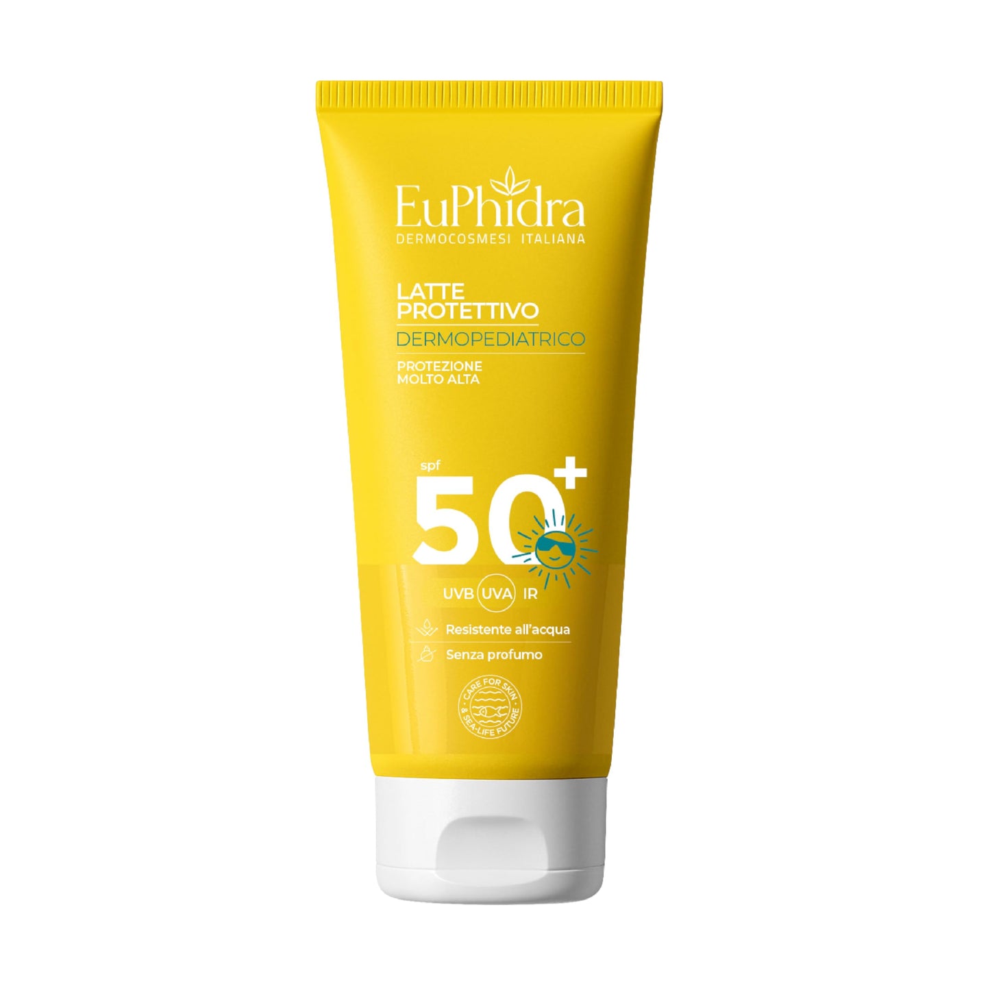 Euphidra - Latte Solare Dermopediatrico SPF 50+ protezione Molto Alta pediatrico