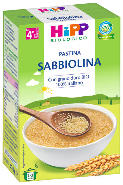 Hipp pastina sabbiolina 320gr