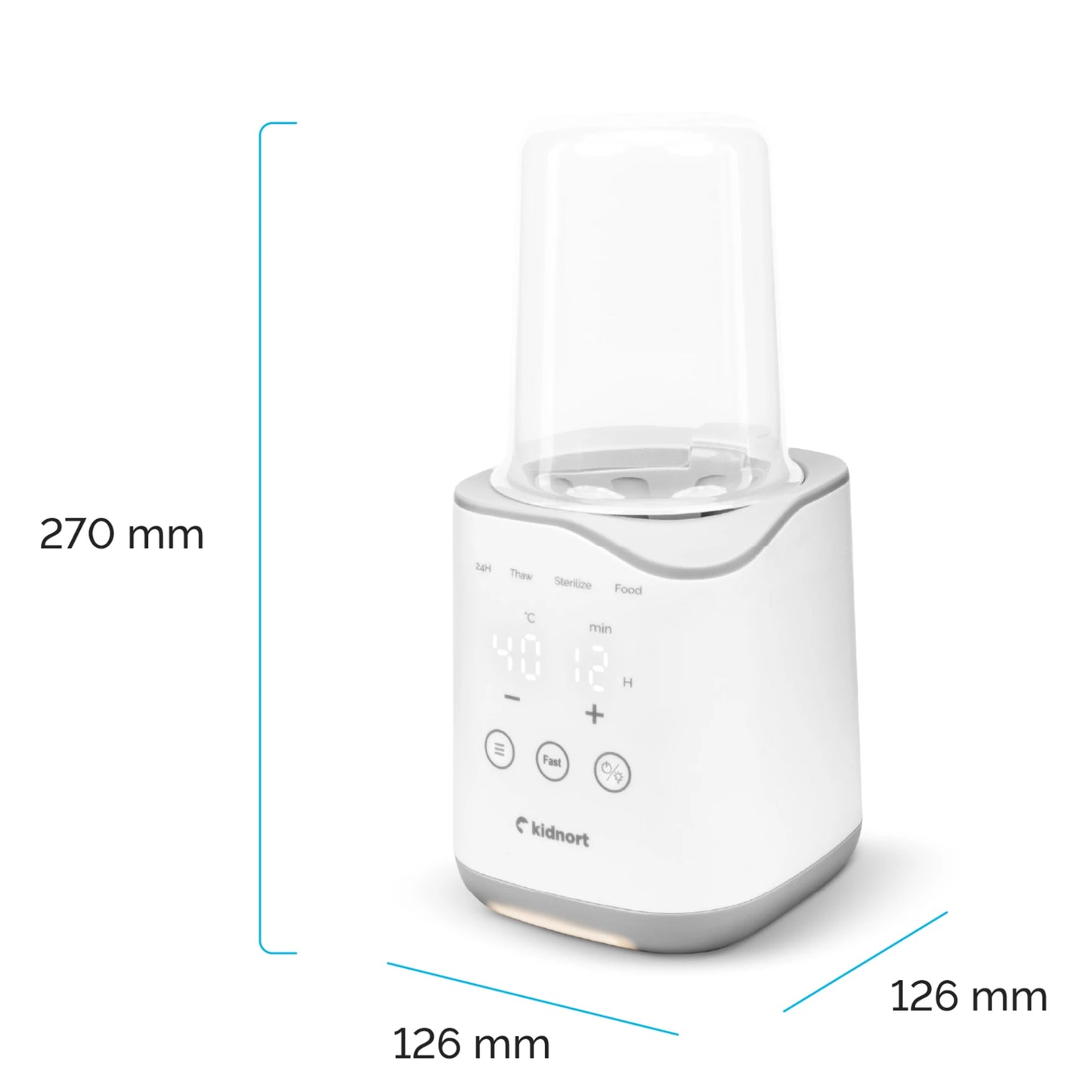 Scaldabiberon e Sterilizzatore Kidnort Sothet 5 in 1
