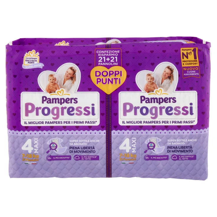 Pampers Progressi Taglia 4
