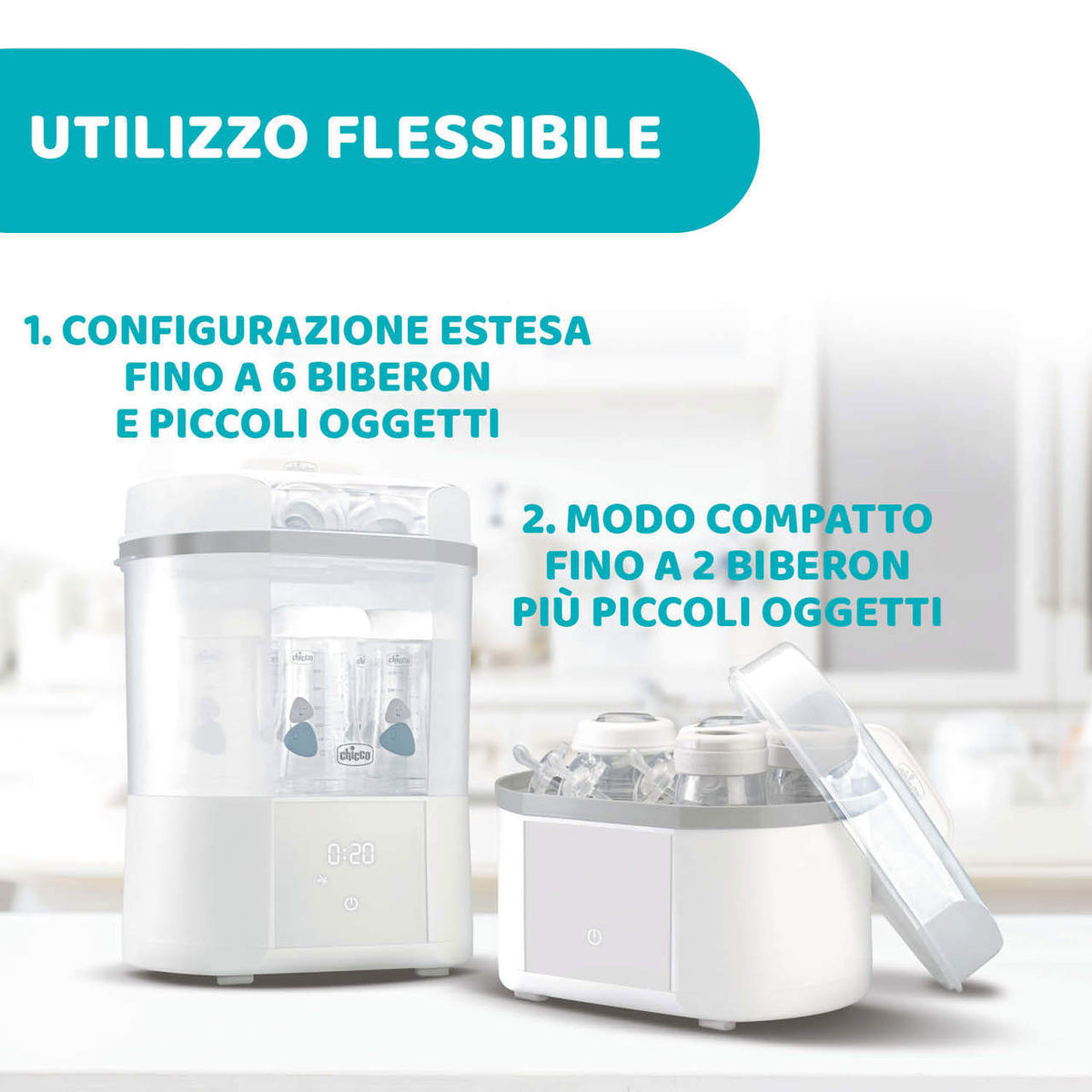 Sterilizzatore + Asciugatura Chicco - Farmasanitaria DuDù