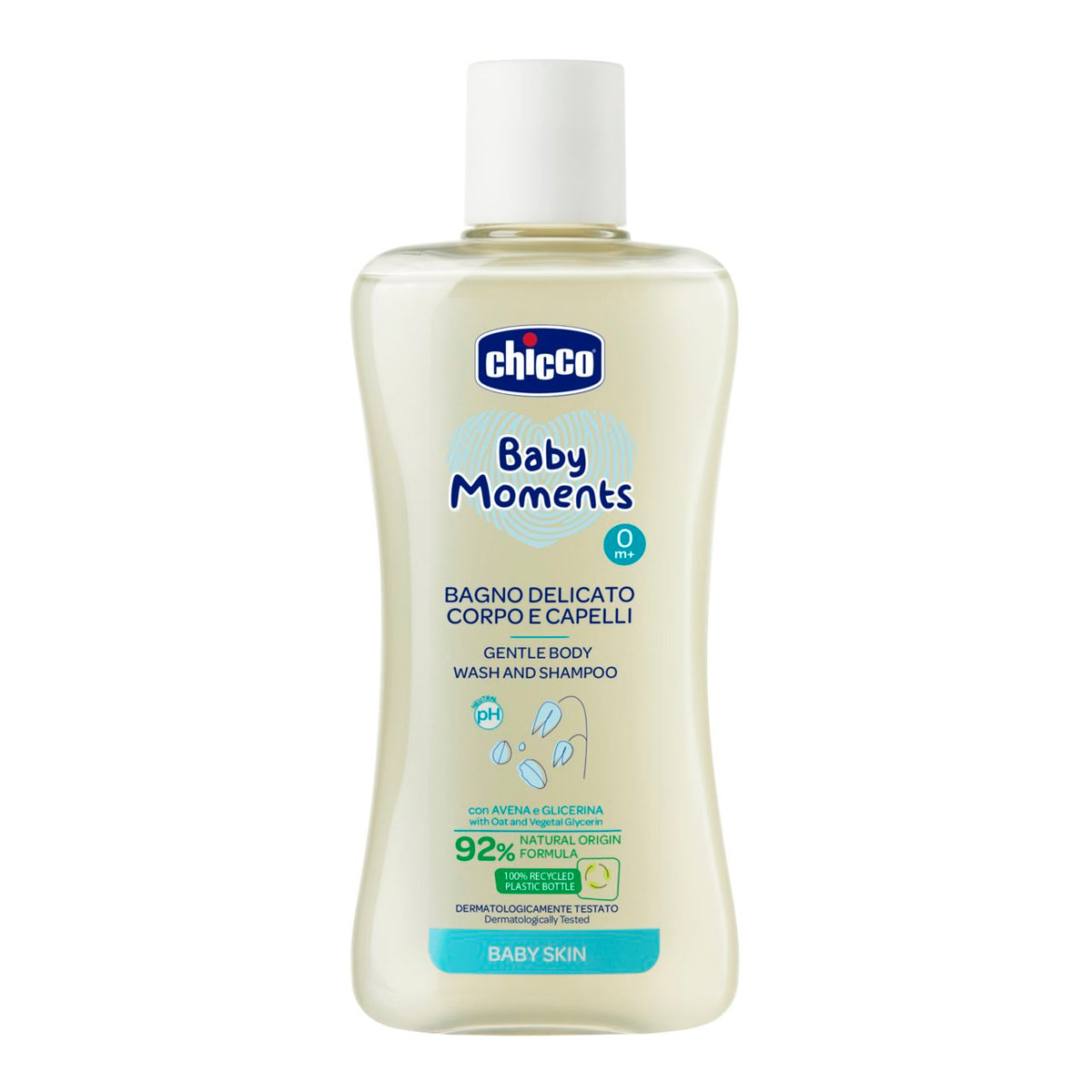 Chicco Baby Moments Bagno Delicato Corpo e Capelli - Farmasanitaria DuDù
