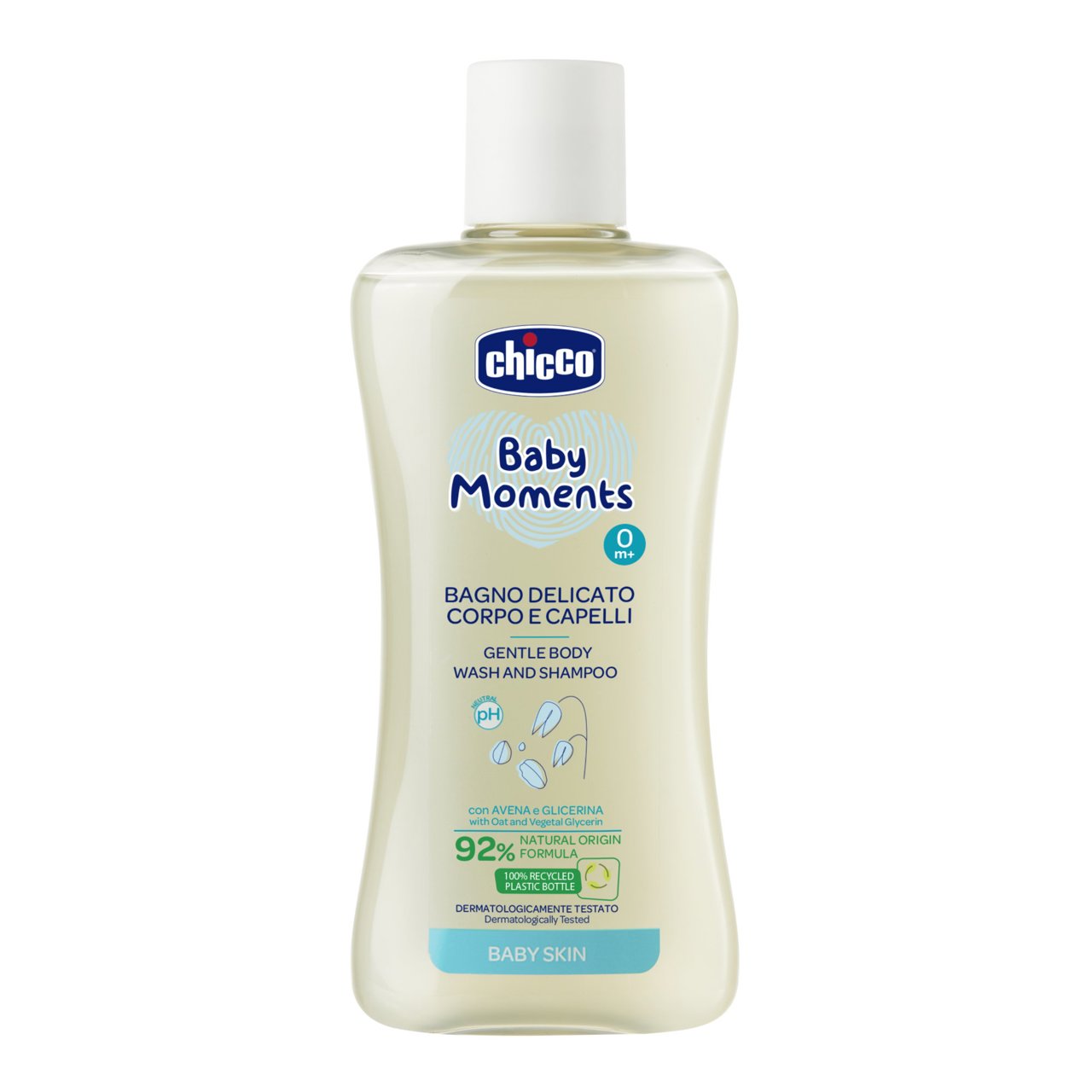 Chicco Baby Moments Bagno Delicato Corpo e Capelli