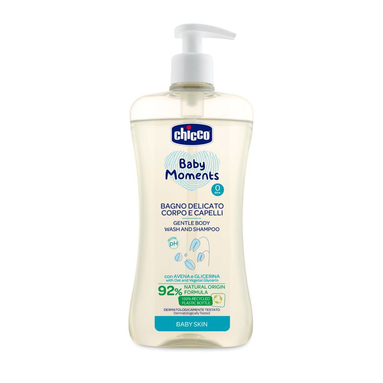 Chicco Baby Moments Bagno Delicato Corpo e Capelli