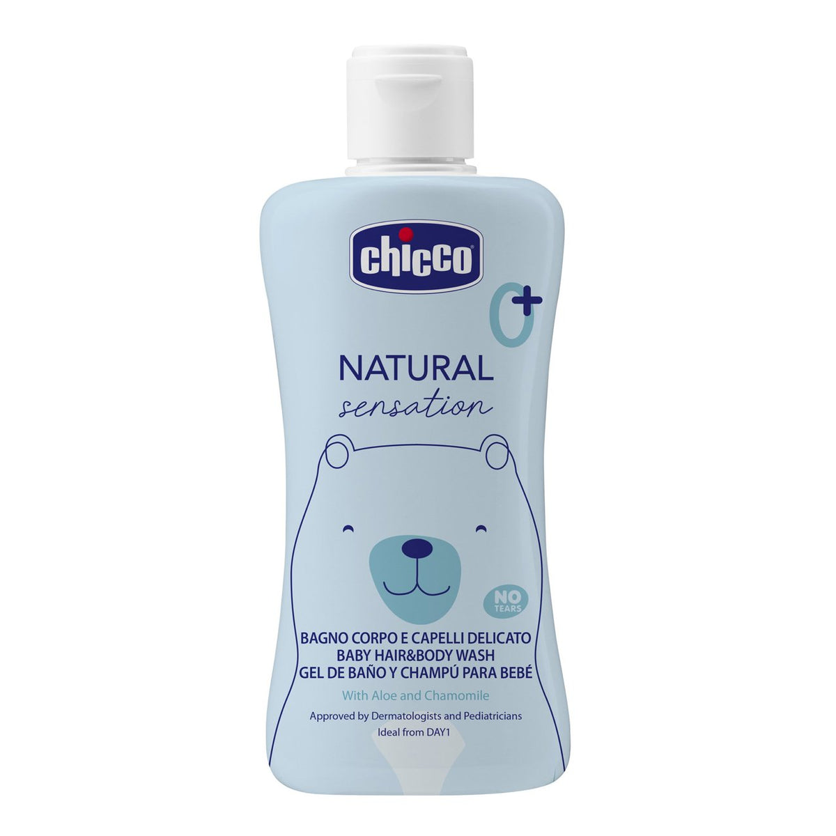 Chicco Natural Sensation Baby Detergente Corpo e Capelli - Farmasanitaria DuDù