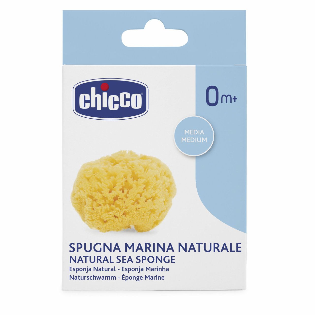 Chicco Spugna Marina naturale 0m+ - Farmasanitaria DuDù