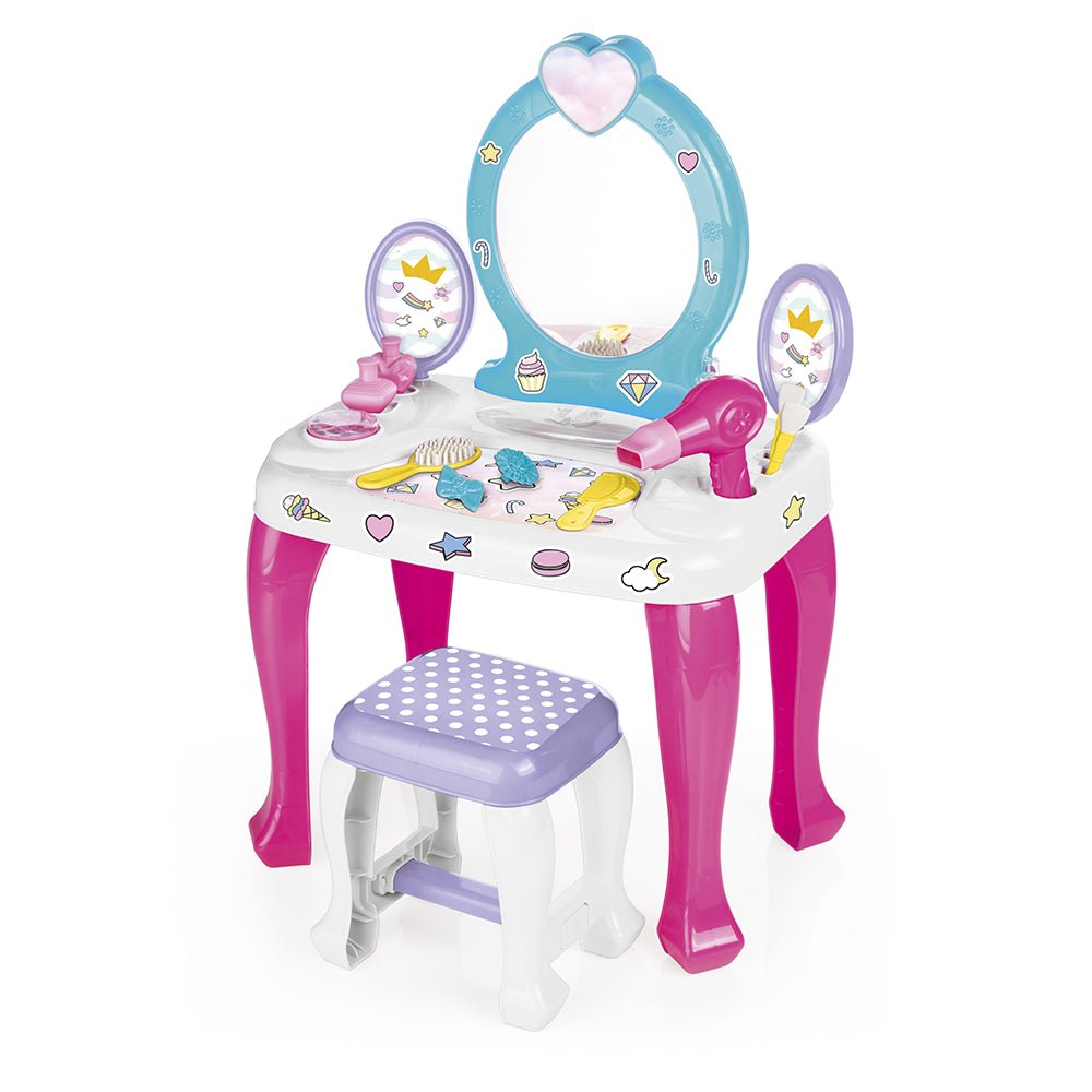 Dolu Set Vanity Specchiera con Sgabello - Farmasanitaria DuDù