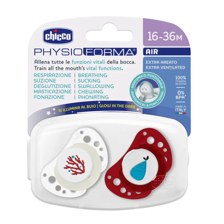 Chicco PhysioForma Succhietti Air 16-36 M - Farmasanitaria DuDù