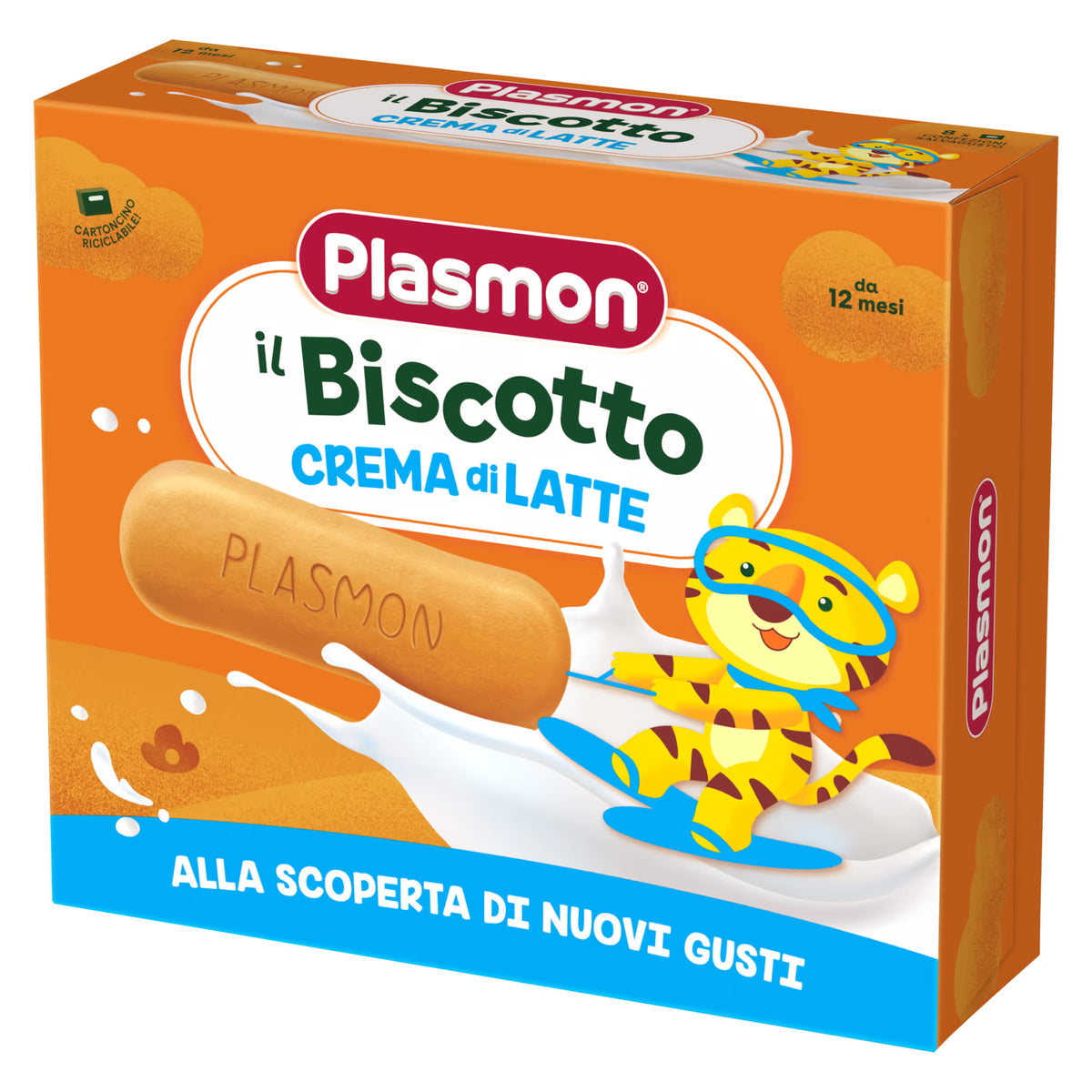 Plasmon il Biscotto crema di latte 320gr - Farmasanitaria DuDù