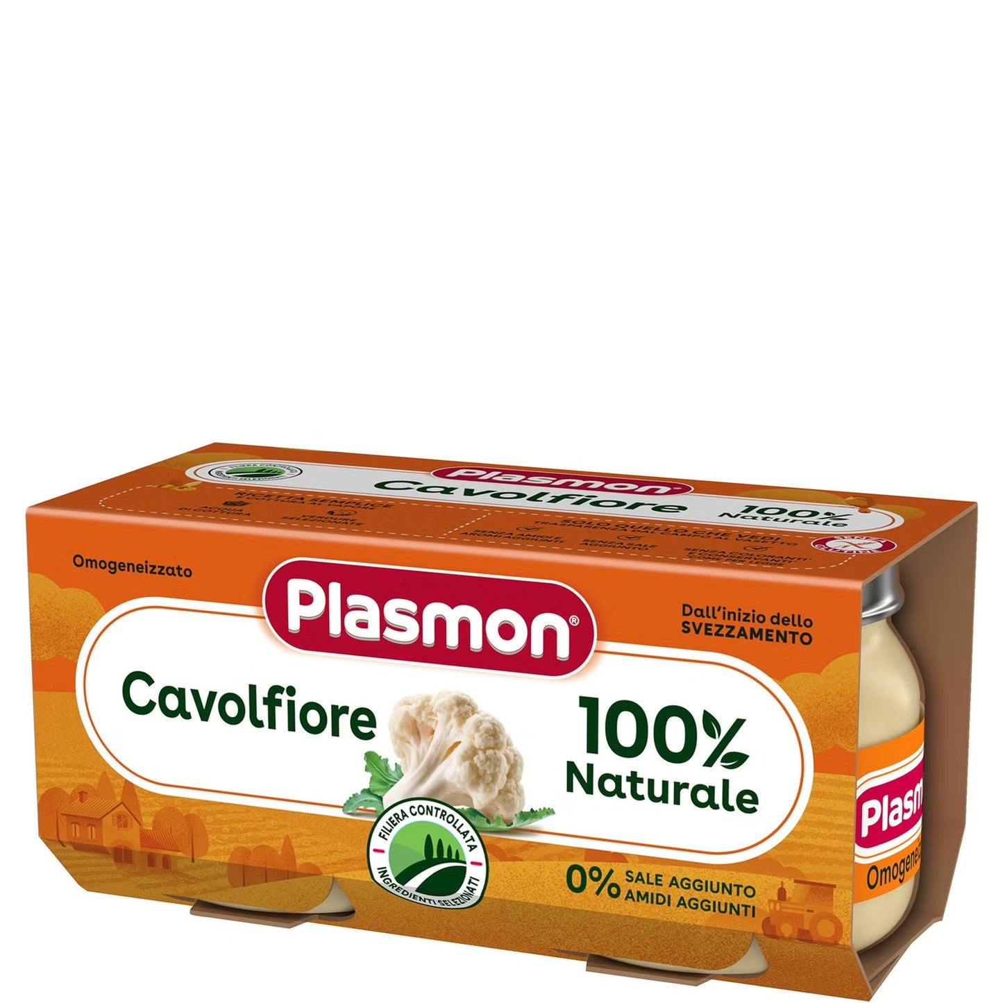 Plasmon omogeneizzato cavolfiore 2x80gr