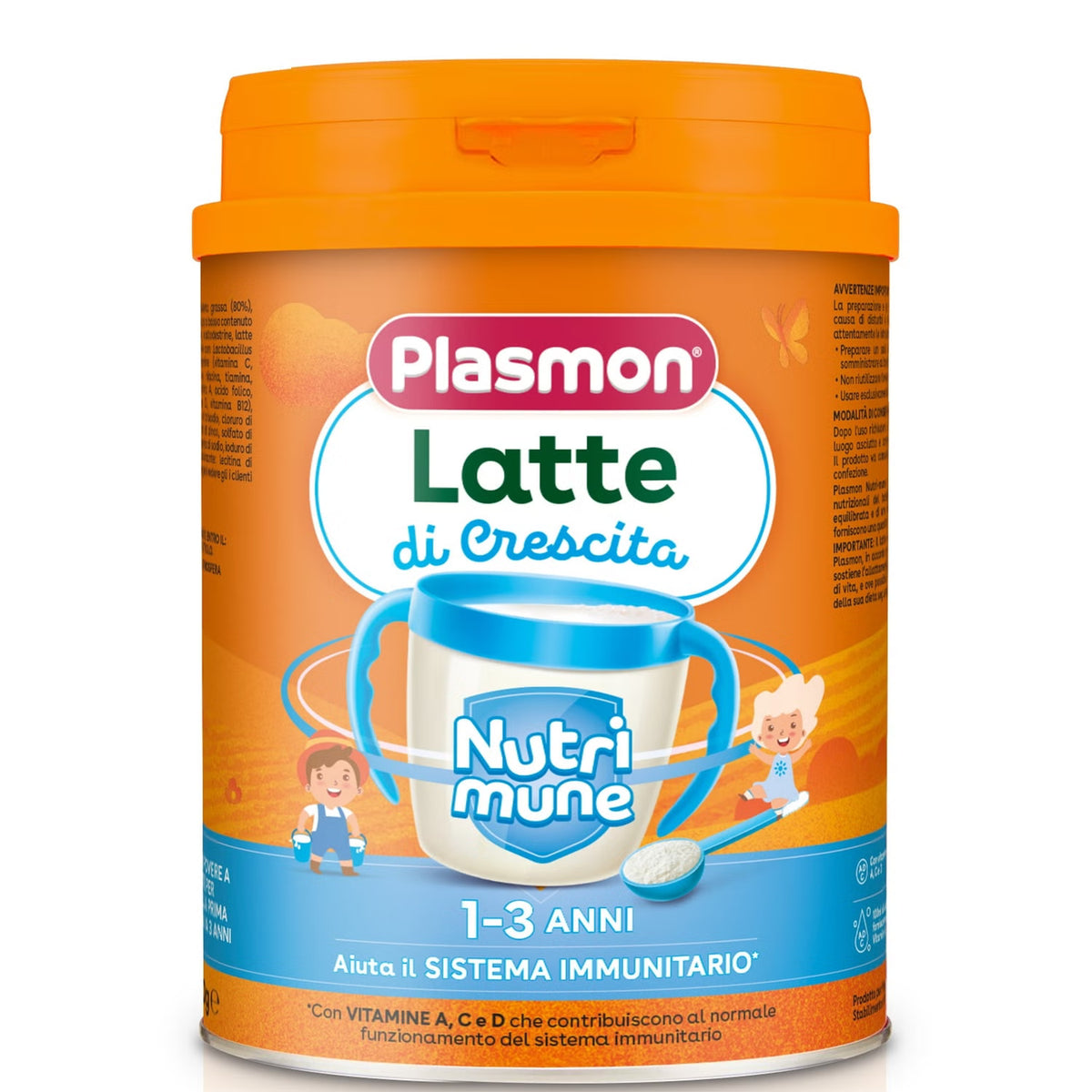 Plasmon Latte in polvere 12-36 mesi 800g - Farmasanitaria DuDù