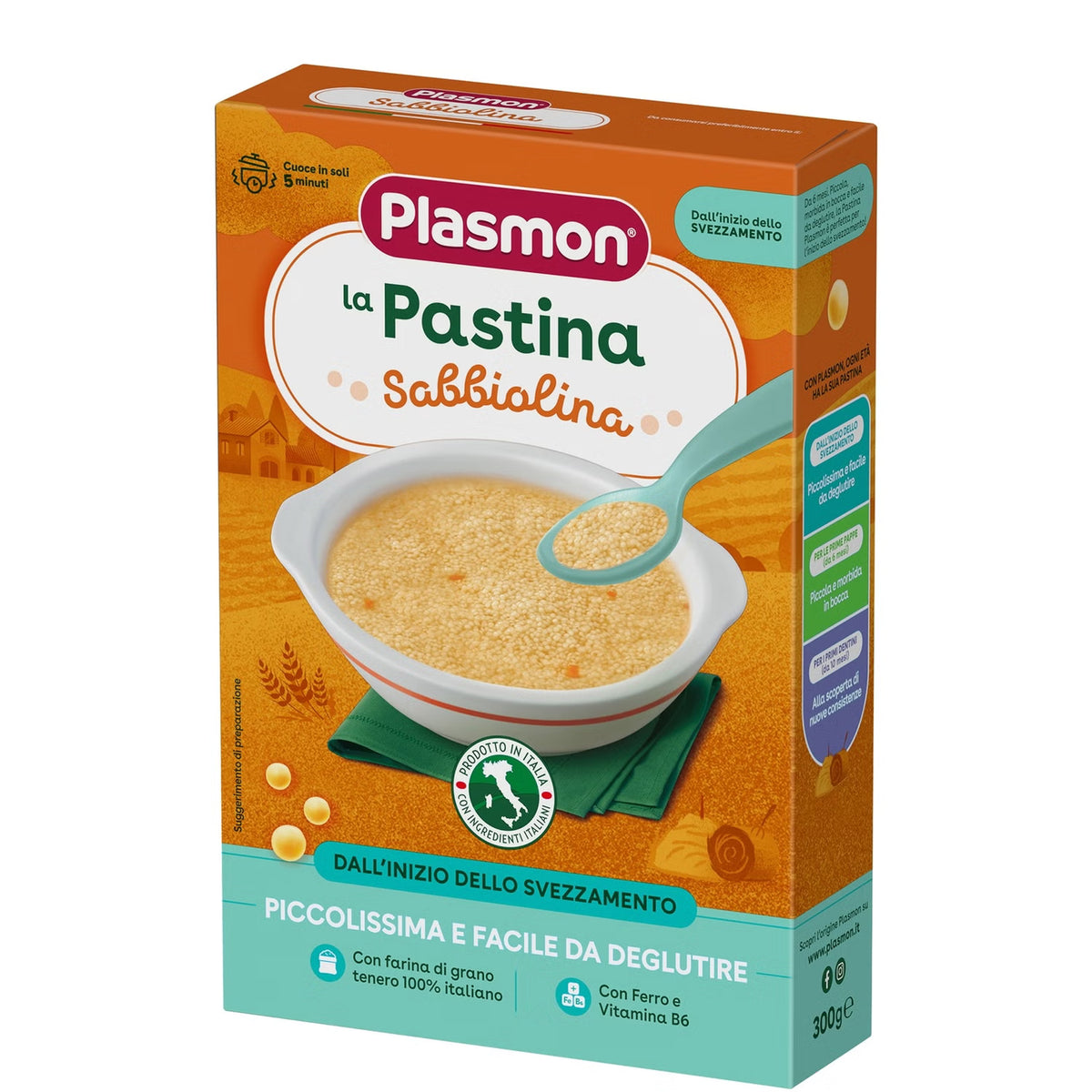 Plasmon pastina sabbiolina 300gr - Farmasanitaria DuDù