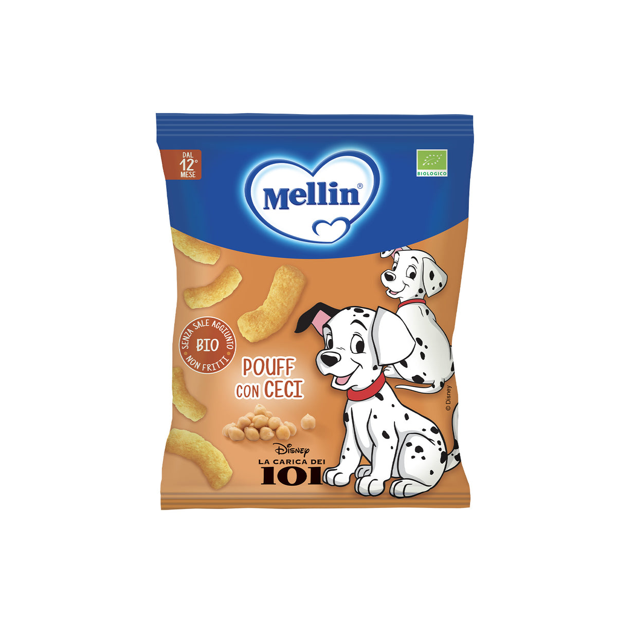 Mellin snack Pouff di Ceci - Disney - Farmasanitaria DuDù