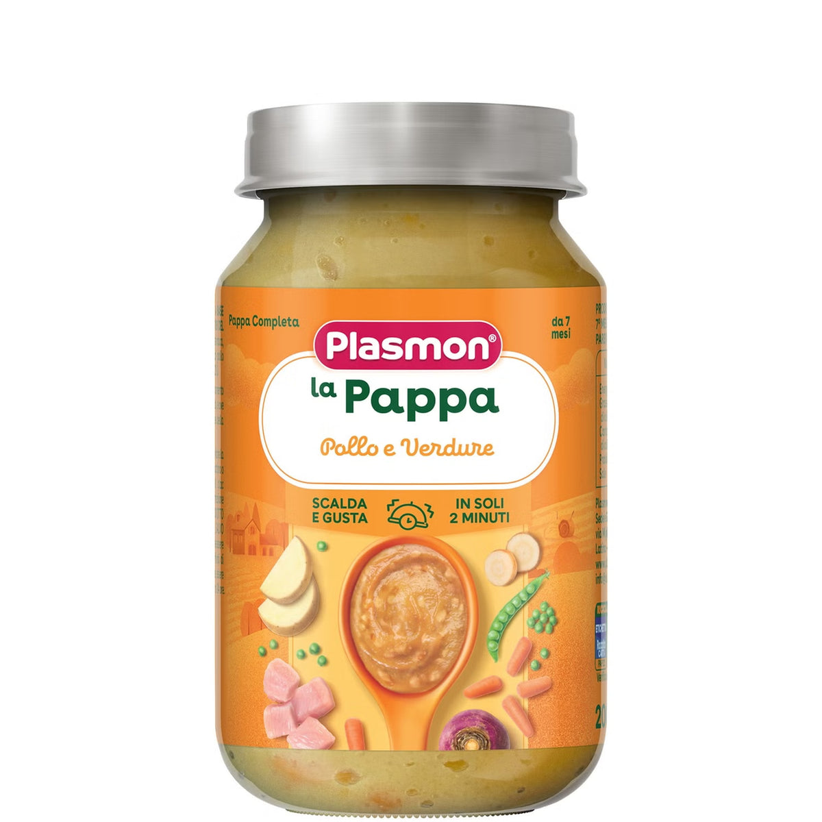 Plasmon La Pappa pollo e verdure 200gr - Farmasanitaria DuDù