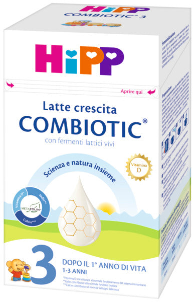 Hipp latte Combiotic 3 polvere 600gr - Farmasanitaria DuDù