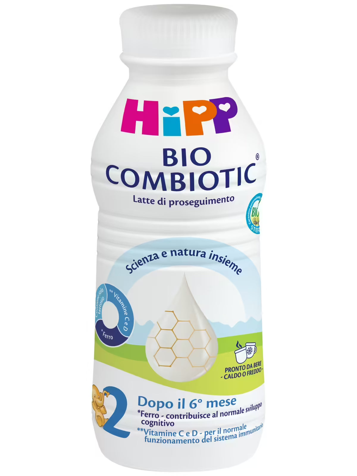 Hipp latte 2 Combiotic 500ml - Farmasanitaria DuDù