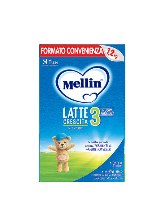 Mellin 3 Latte crescita polvere 1,2kg