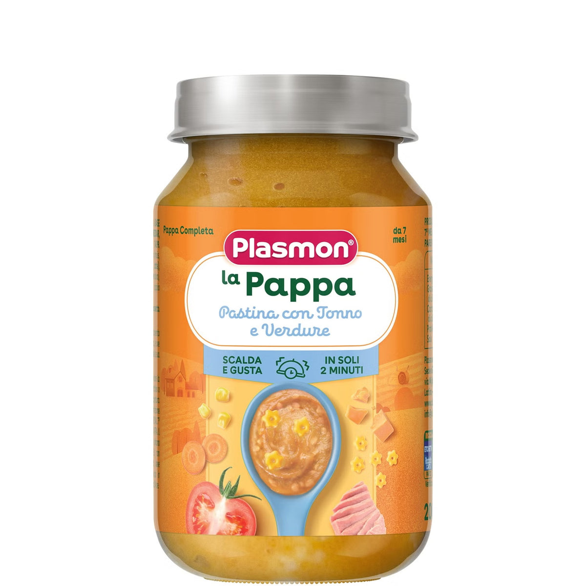 Plasmon La Pappa pastina con tonno e verdure 200gr - Farmasanitaria DuDù