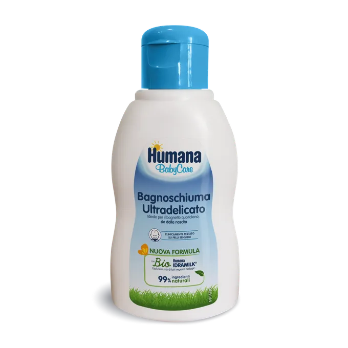 Humana Baby Care Bagnoschiuma Ultradelicato - Farmasanitaria DuDù