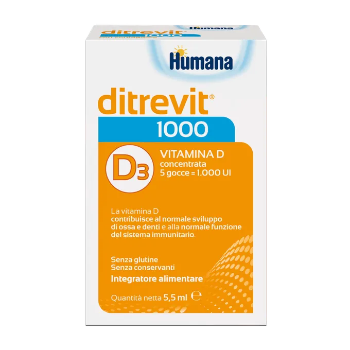 Humana Ditrevit 1000 - Farmasanitaria DuDù