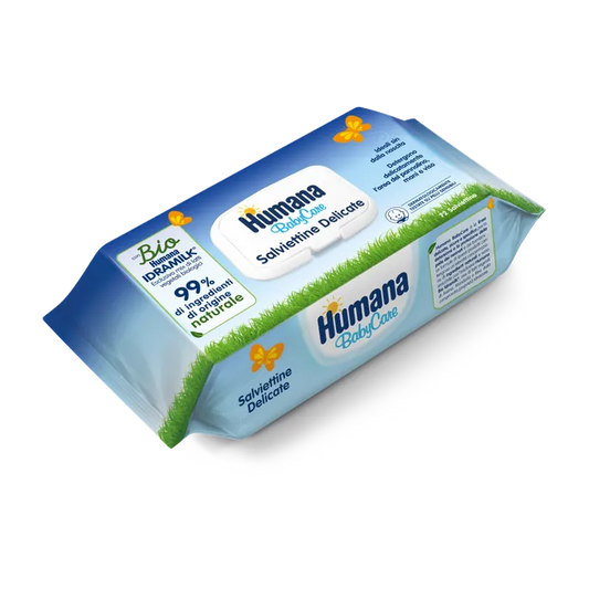 Humana Baby Care Salviettine Delicate 72pz