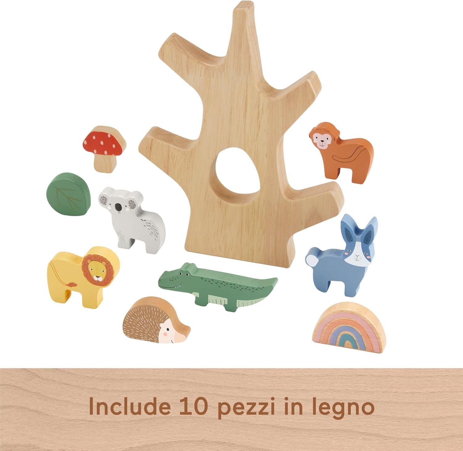Fisher-Price Albero dell'equilibrio in legno  3+ - Farmasanitaria DuDù