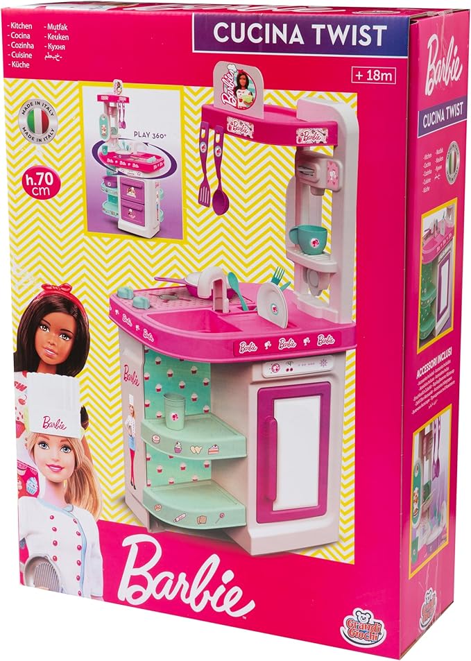 Barbie Cucina Twist 18m+ - Farmasanitaria DuDù