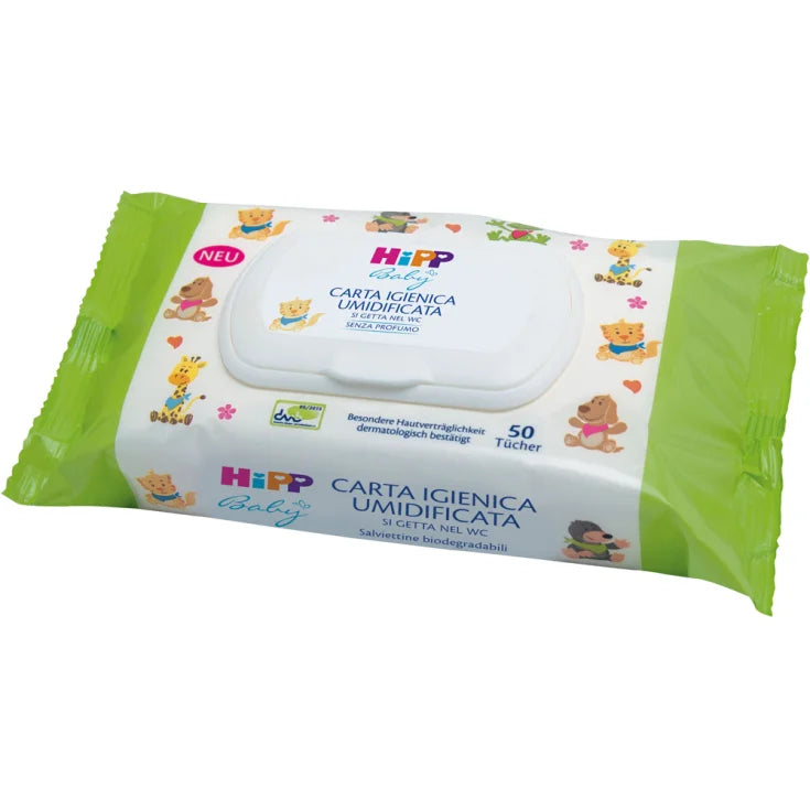 Hipp Baby Care Carta igienica Umidificata - Farmasanitaria DuDù