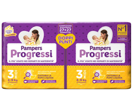 Pampers Progressi Taglia 3