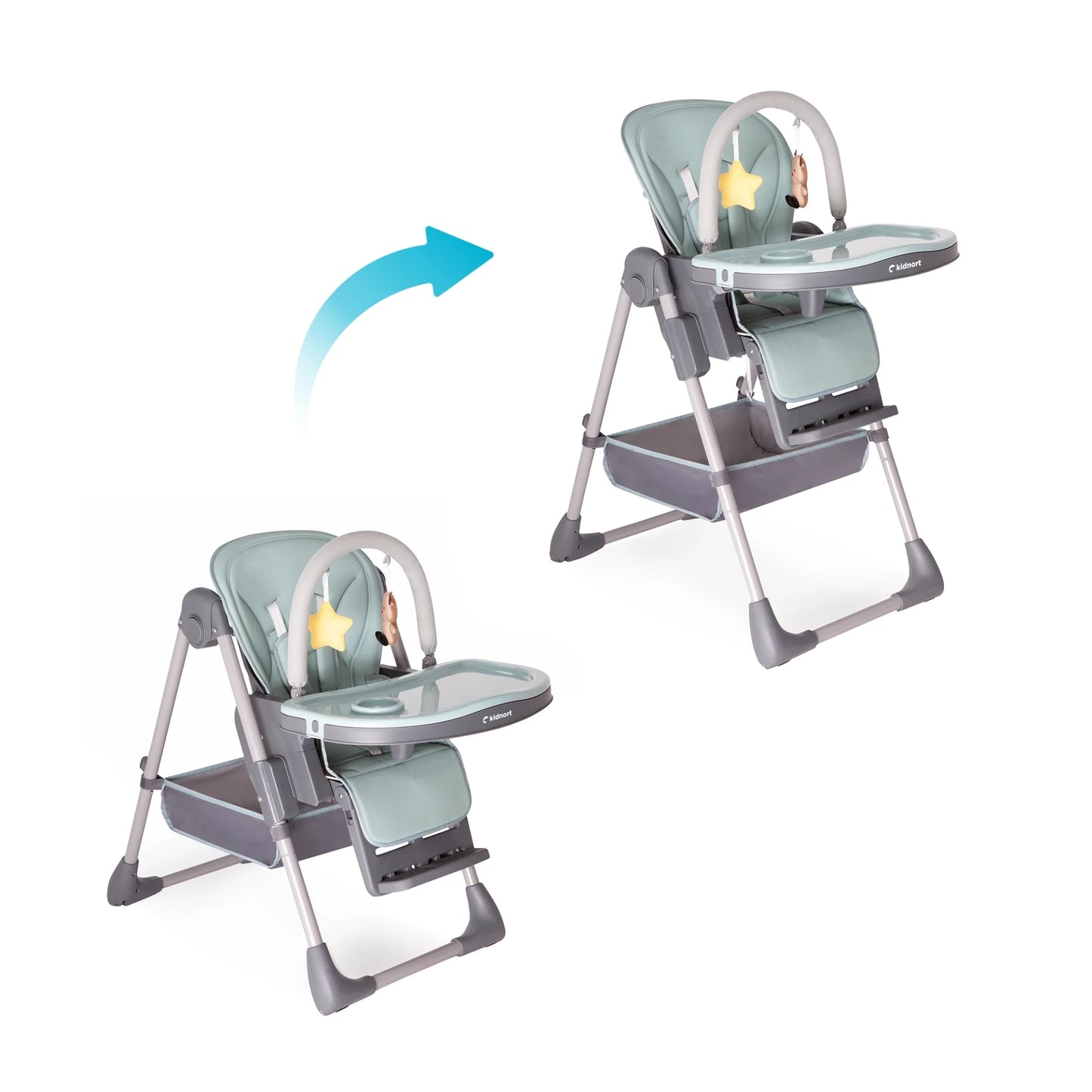 Seggiolone Kidnort Jordgubbe