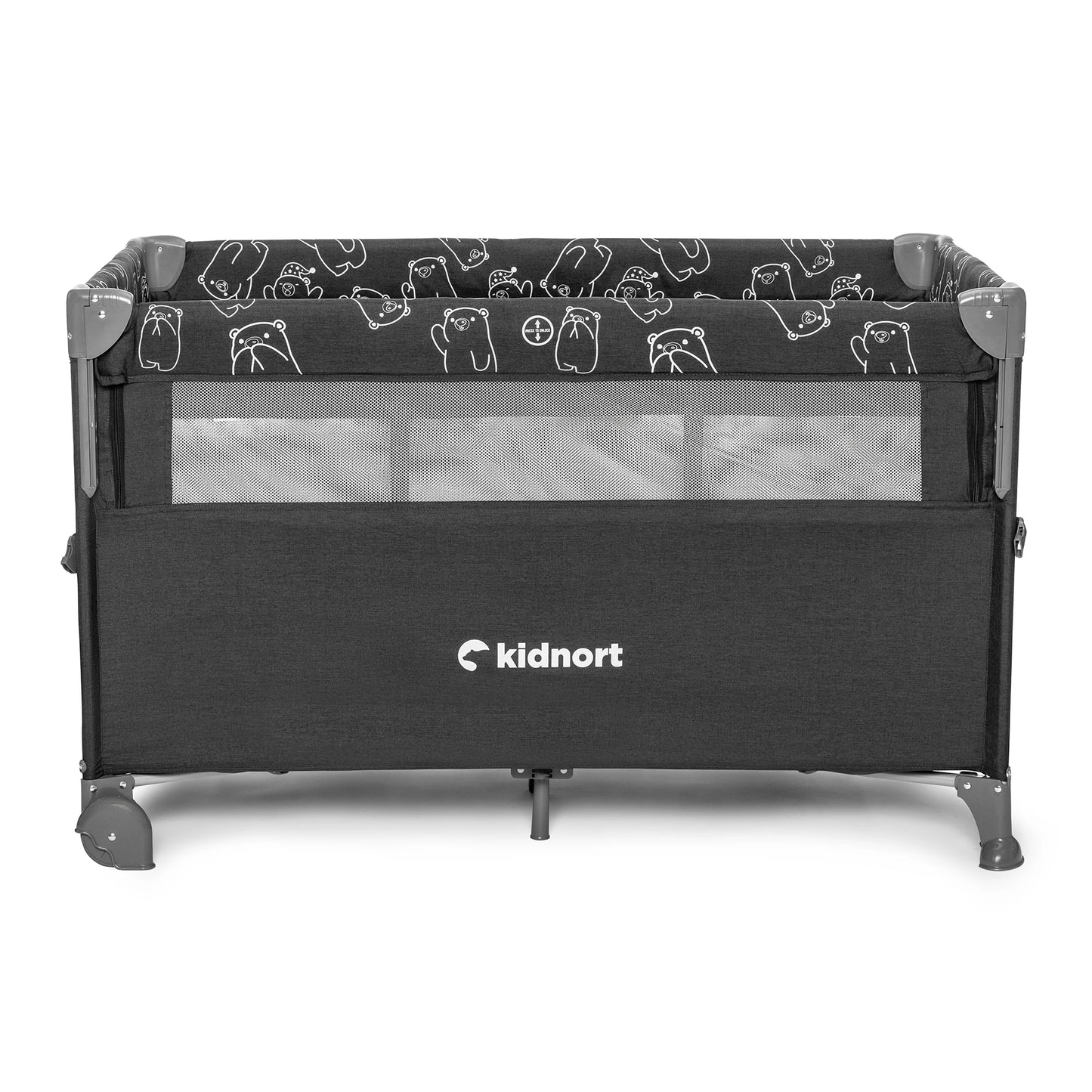 Lettino da viaggio co-sleeping accessoriato Kidnort Stugan