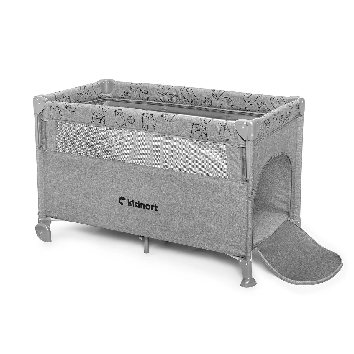 Lettino da viaggio co-sleeping accessoriato Kidnort Stugan - Farmasanitaria DuDù