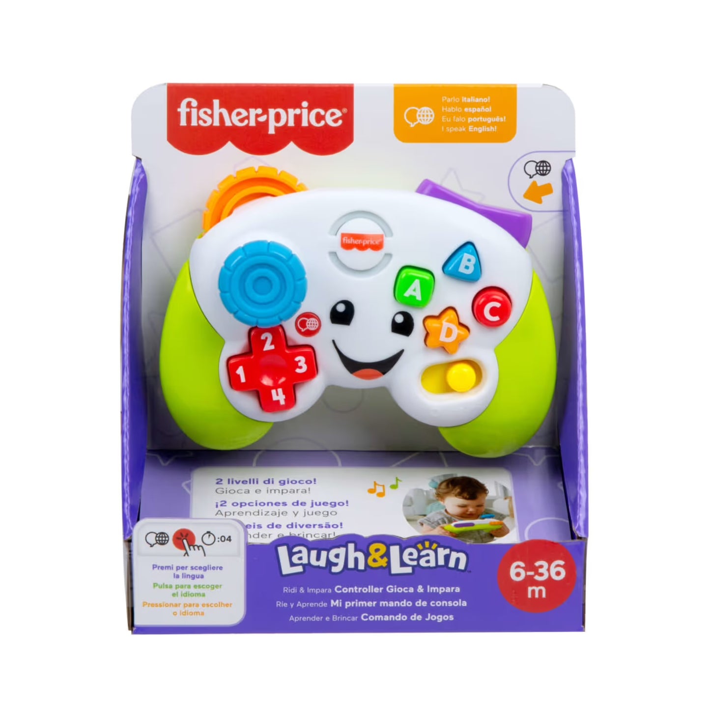 Fisher-Price – Controller Gioca e Impara - Farmasanitaria DuDù