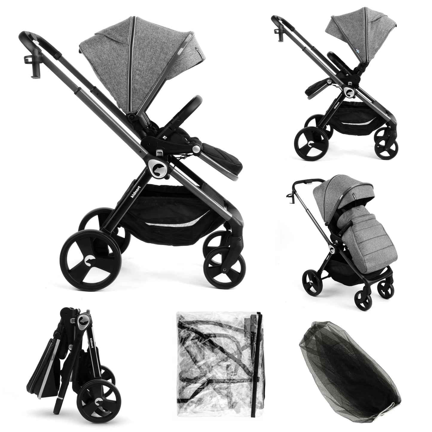 Passeggino Kidnort Isbjorn