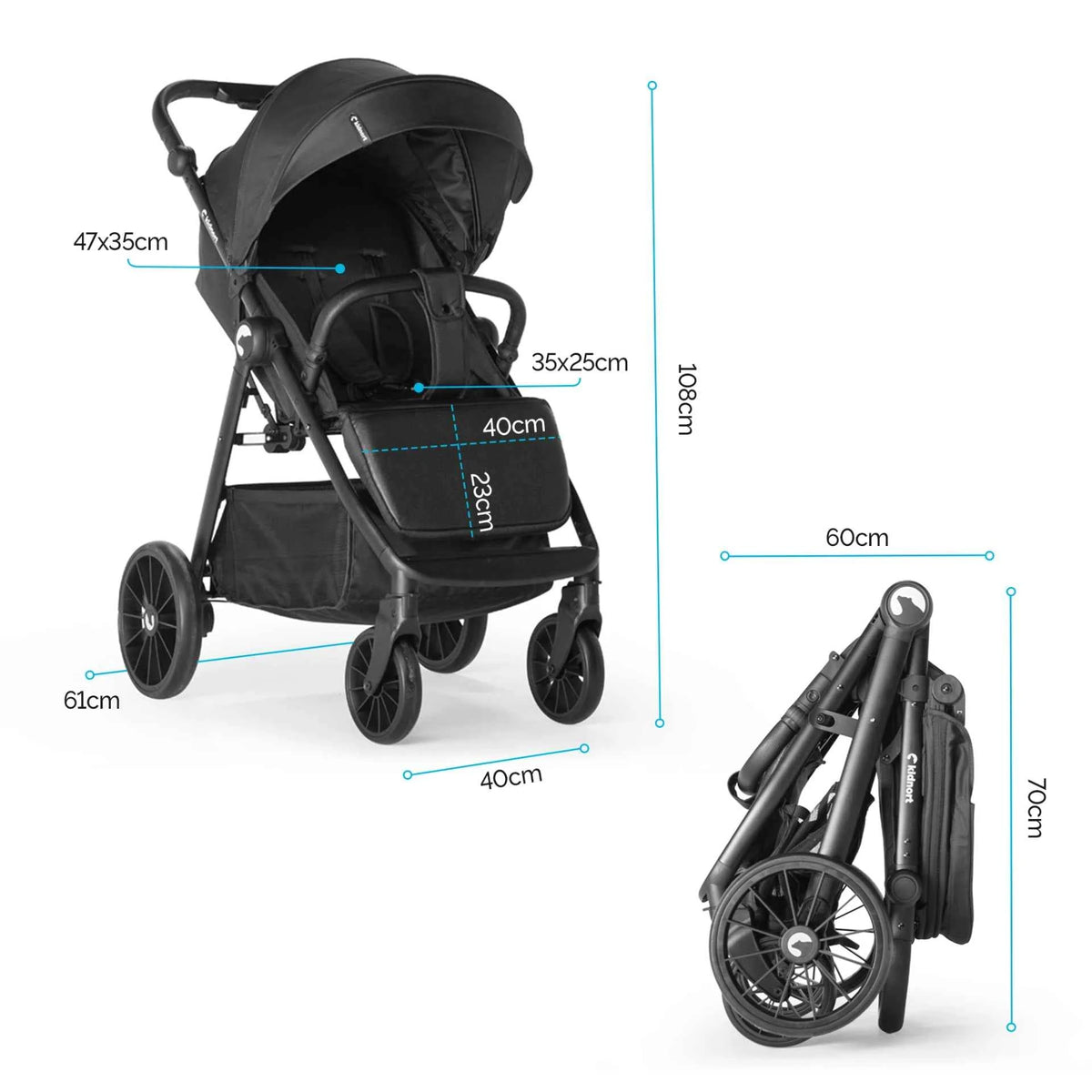 Passeggino Kidnort Sjolejon