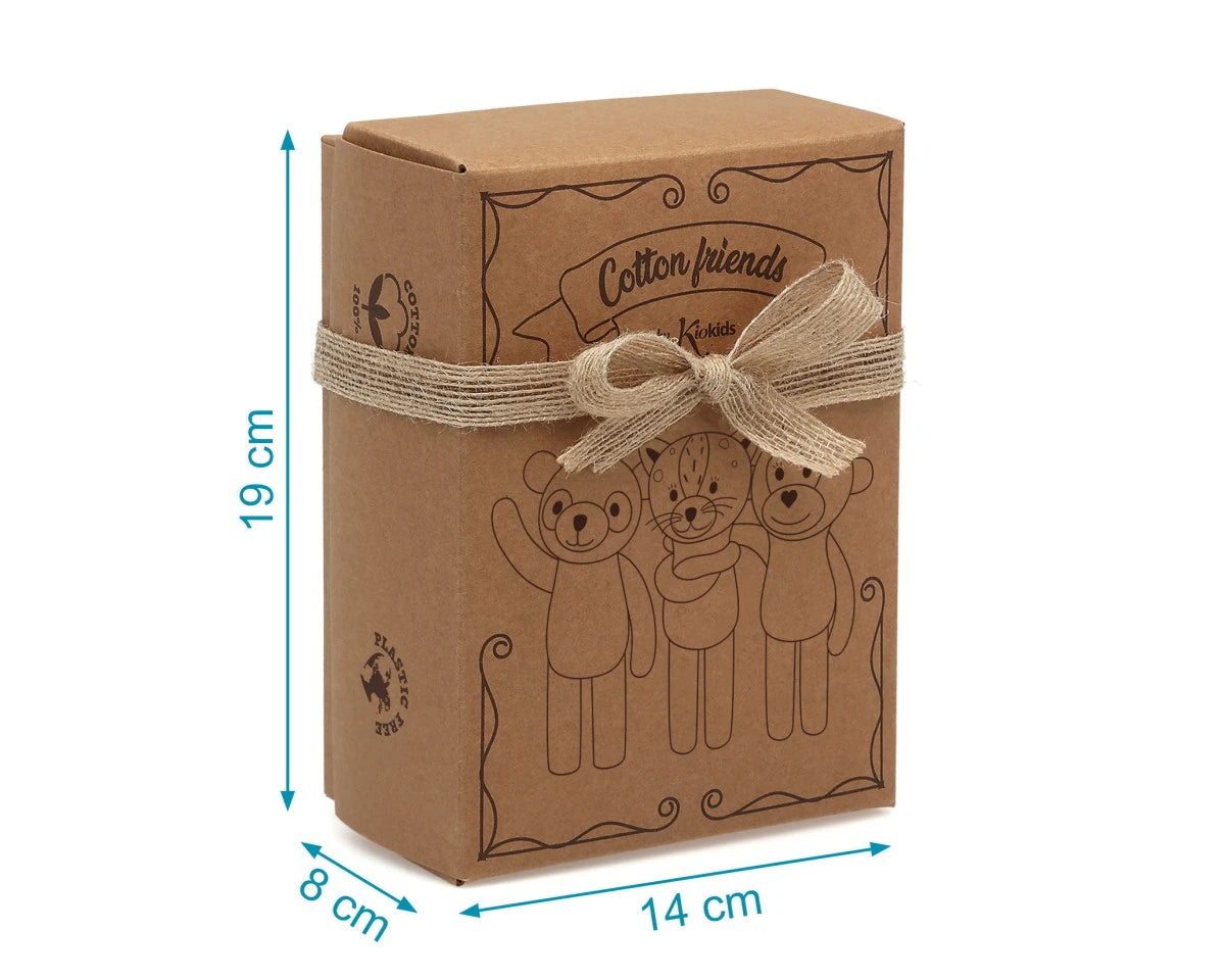 Kiokids massaggiagengive panda legno e cotone - Farmasanitaria DuDù