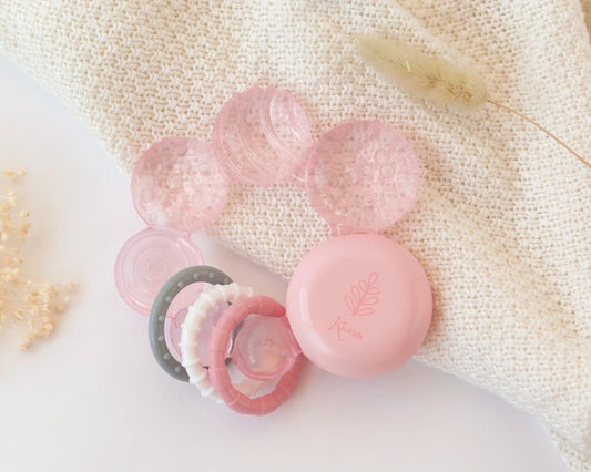 Kiokids massaggiagengive a freddo rosa - Farmasanitaria DuDù