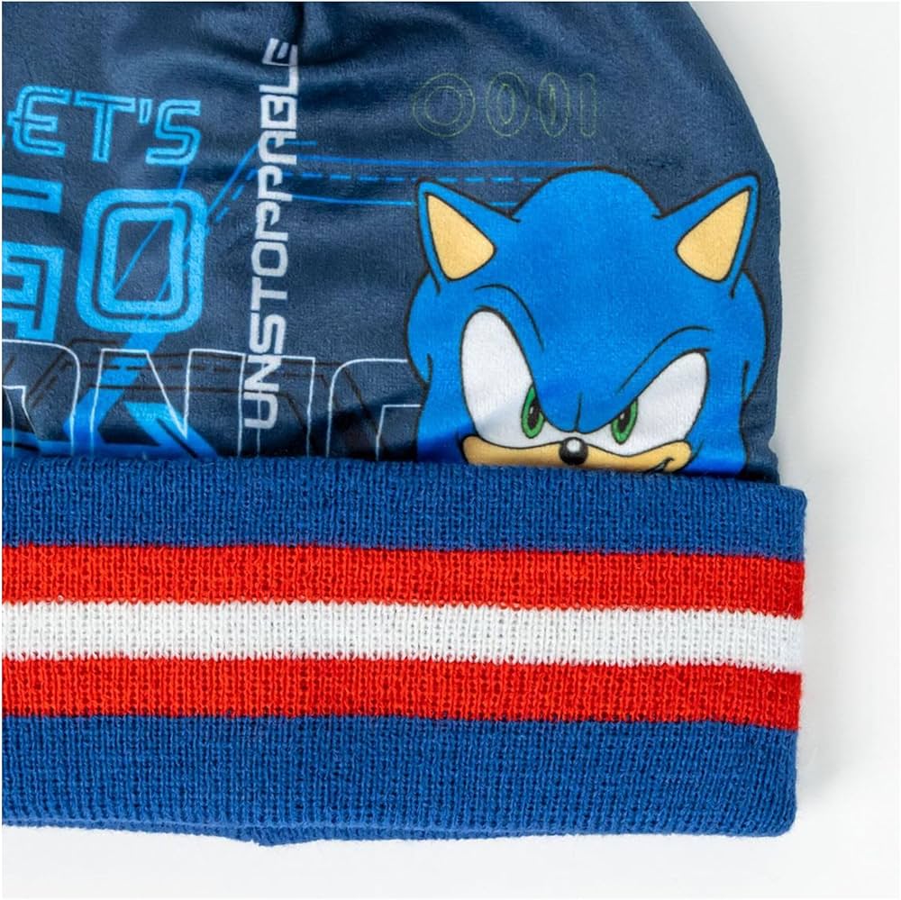 Set Sonic Cappello, Sciarpa e guanti - Farmasanitaria DuDù