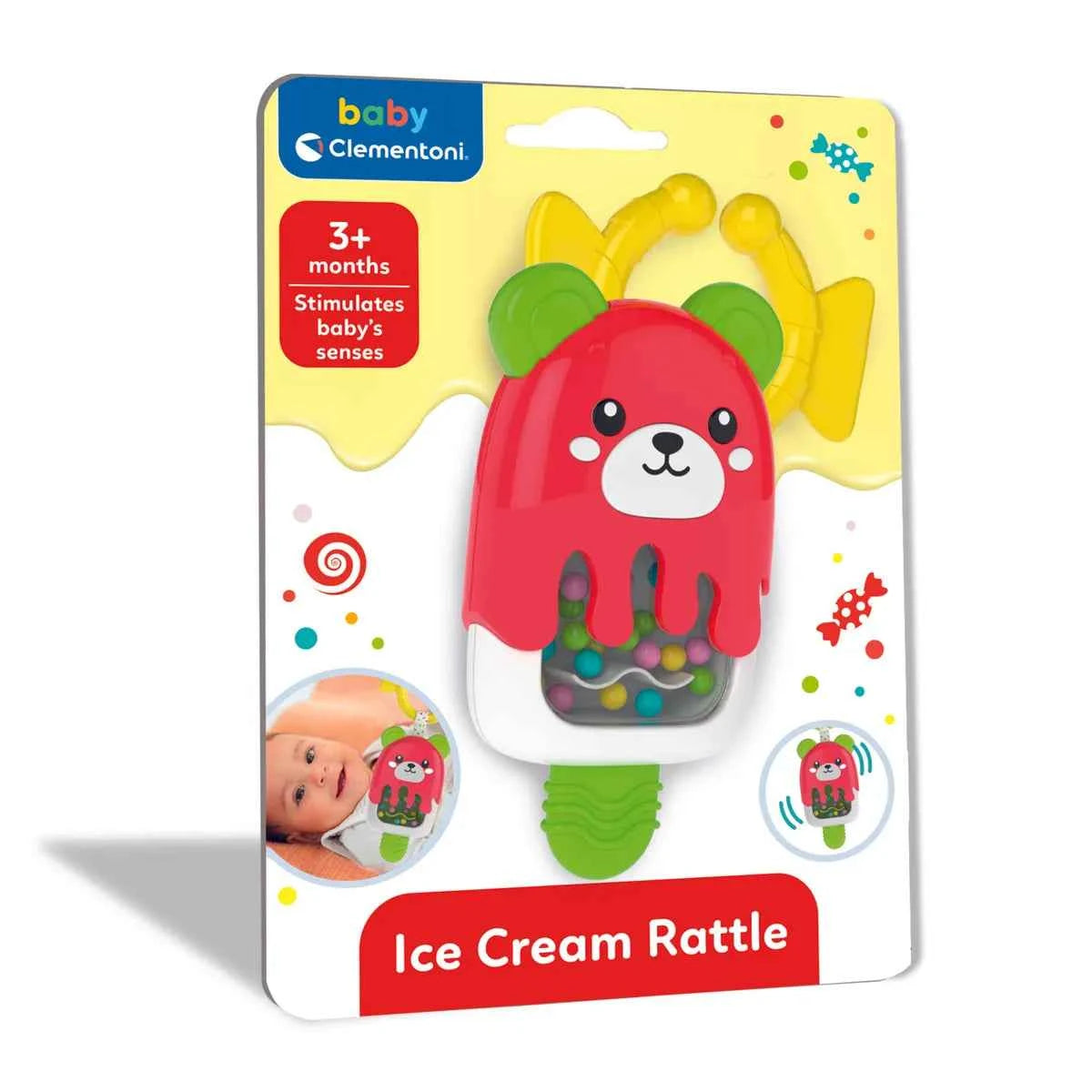 Baby Clementoni - Ice Cream Rattle