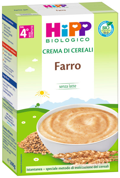 Hipp Crema di Cereali Farro 200gr - Farmasanitaria DuDù