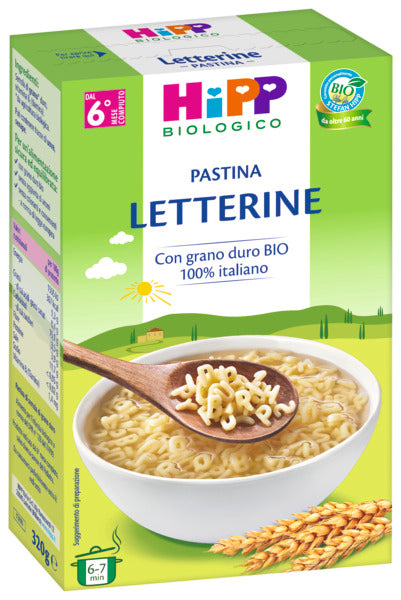 Hipp pastina letterine 320gr - Farmasanitaria DuDù
