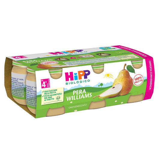 Hipp omogeneizzato pera williams 6x80gr
