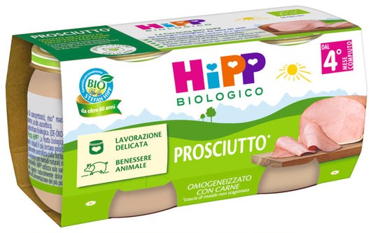 Hipp omogeneizzato prosciutto 2x80gr