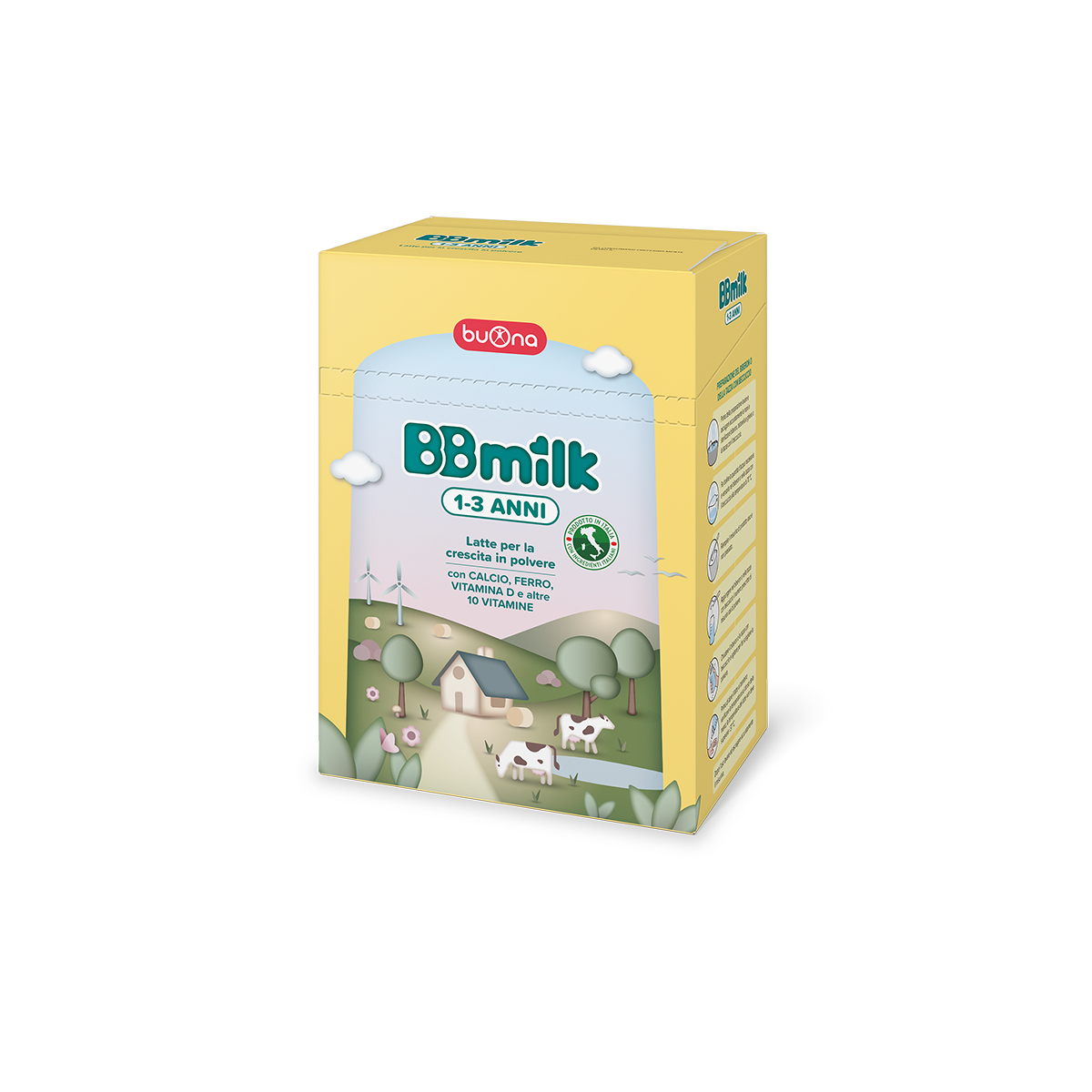 Buona latte BBmilk 1-3 polvere 800gr - Farmasanitaria DuDù