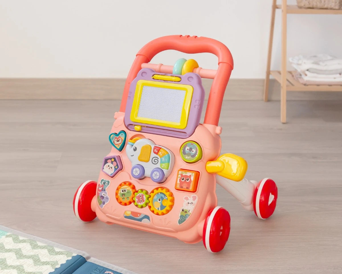 Kiokids Cavalcabile educativo Primi Passi rosa - Farmasanitaria DuDù