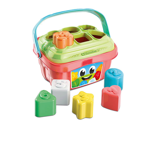 Baby Clementoni Shapes Sorter Bucket - Secchiello Forme e Colori - Farmasanitaria DuDù
