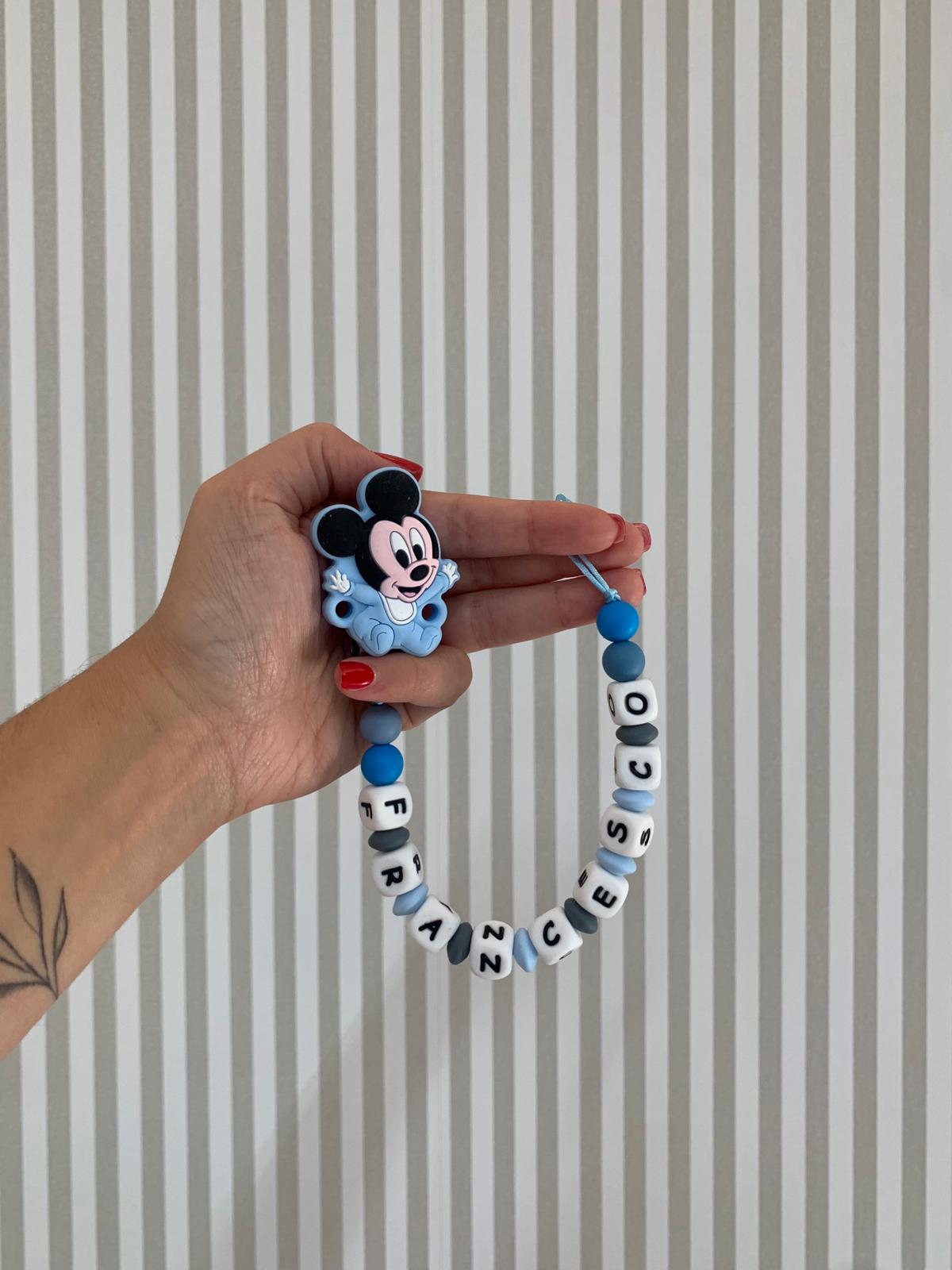 Catenella Portaciuccio personalizzata in silicone - Farmasanitaria DuDù